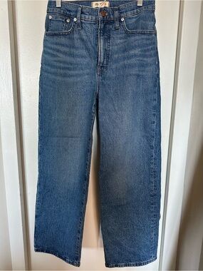 Madewell Perfect Vintage Wide Leg Crop Jeans